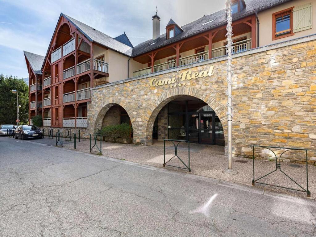 Appartement T2+Coin Nuit 6 Pers Residence De Cami Real Au Centre Du Village De Saint Lary Soulan Avec Piscine Interieure+ Sauna Et Hammam 外观 照片