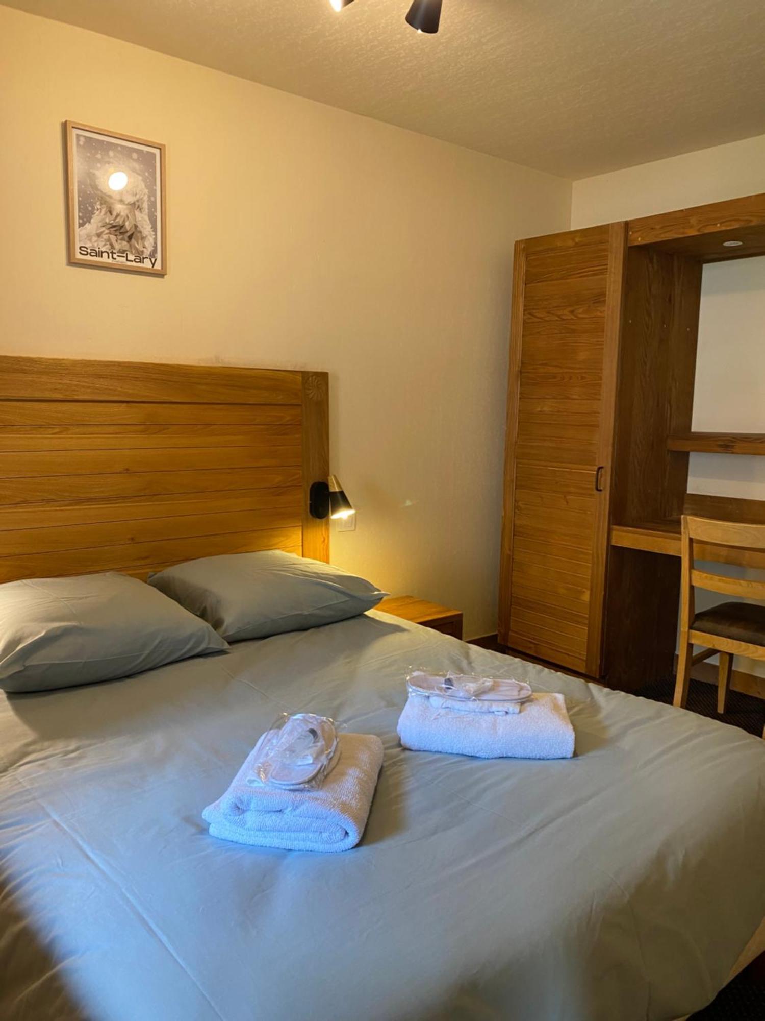 Appartement T2+Coin Nuit 6 Pers Residence De Cami Real Au Centre Du Village De Saint Lary Soulan Avec Piscine Interieure+ Sauna Et Hammam 外观 照片